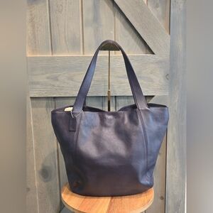 Vintage COACH Lexington Shopper in INK (Purple) #4182